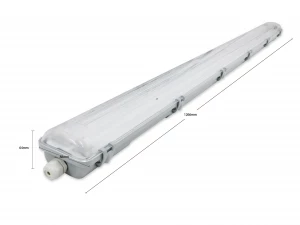 Светильник ДСП 236 под светодиодную лампу 2хT8 1200мм IP65 LEDAR