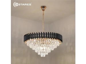 Люстра SANDRA 12xE14-750*1000-BKGD/CRYSTAL-220-IP20