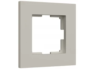 Рамка на 1 пост Slab /W0012917 (дымчатый софт)