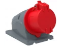             MAGNUM Розетка стационарлық ССИ-114 16А-6ч/380-415В 3P+PE IP44 IEK    