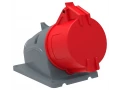 Розетка стационарлық ССИ-125 32А-6ч/200/346-240/415В 3Р+РЕ+N IP44 MAGNUM ИЭК