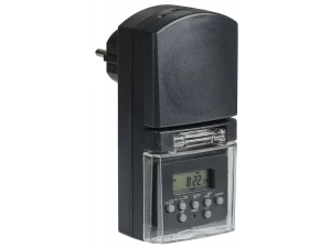 РТЭ-3 Розетка-таймер электронный 1мин 7дн 140on/off 16А IP44 черный IEK