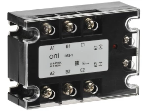Реле твердотельное OSS-1 60А 380В AC 3-32В DC ONI