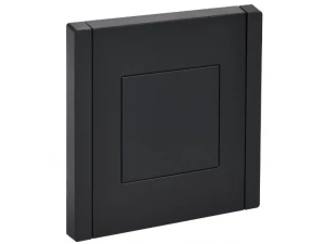 FORTE&PIANO Заглушка с суппортом FP141 черный ИЭК