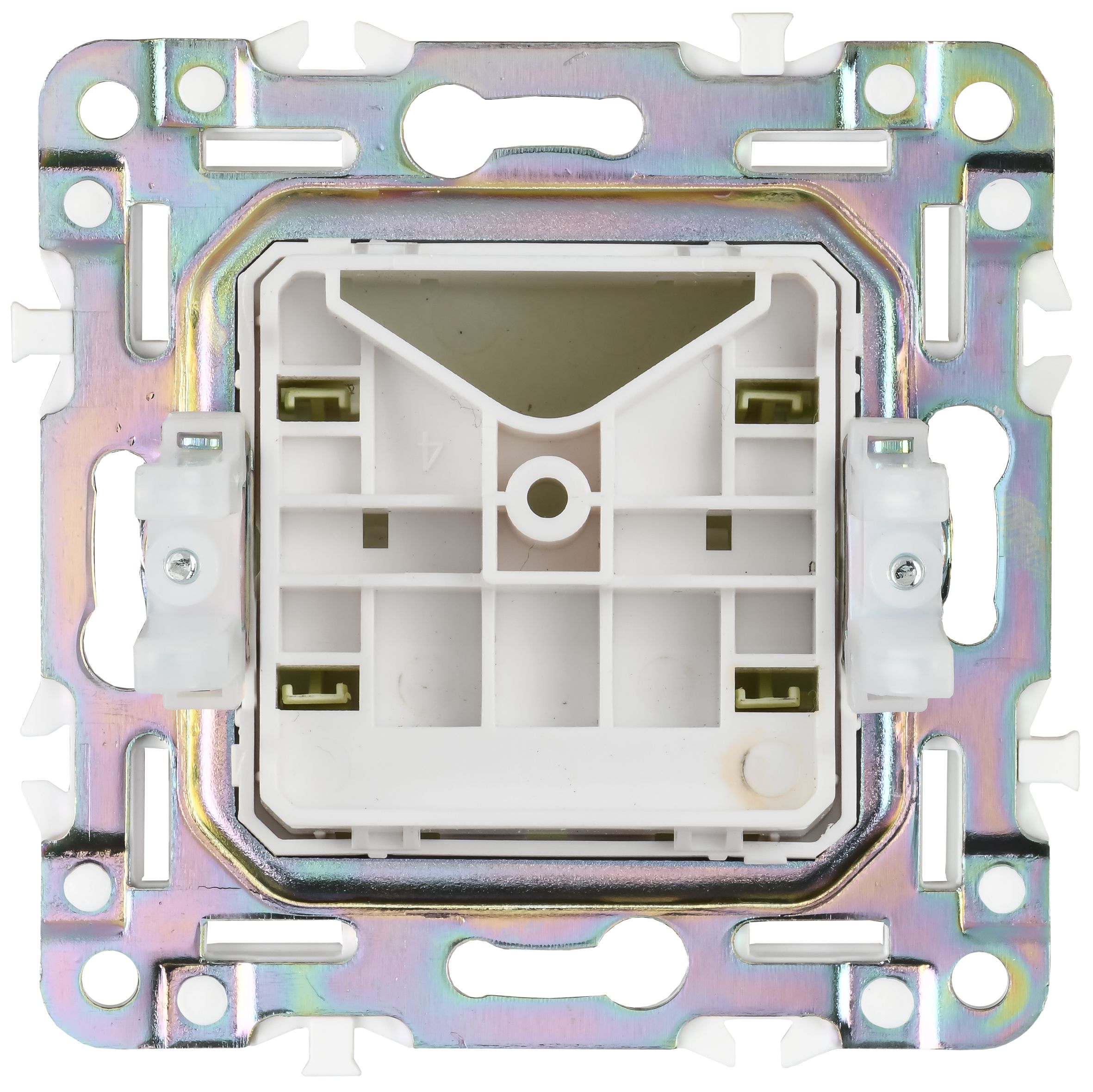             SKANDY Кабель шықпасы SK-O01S күміс IEK    