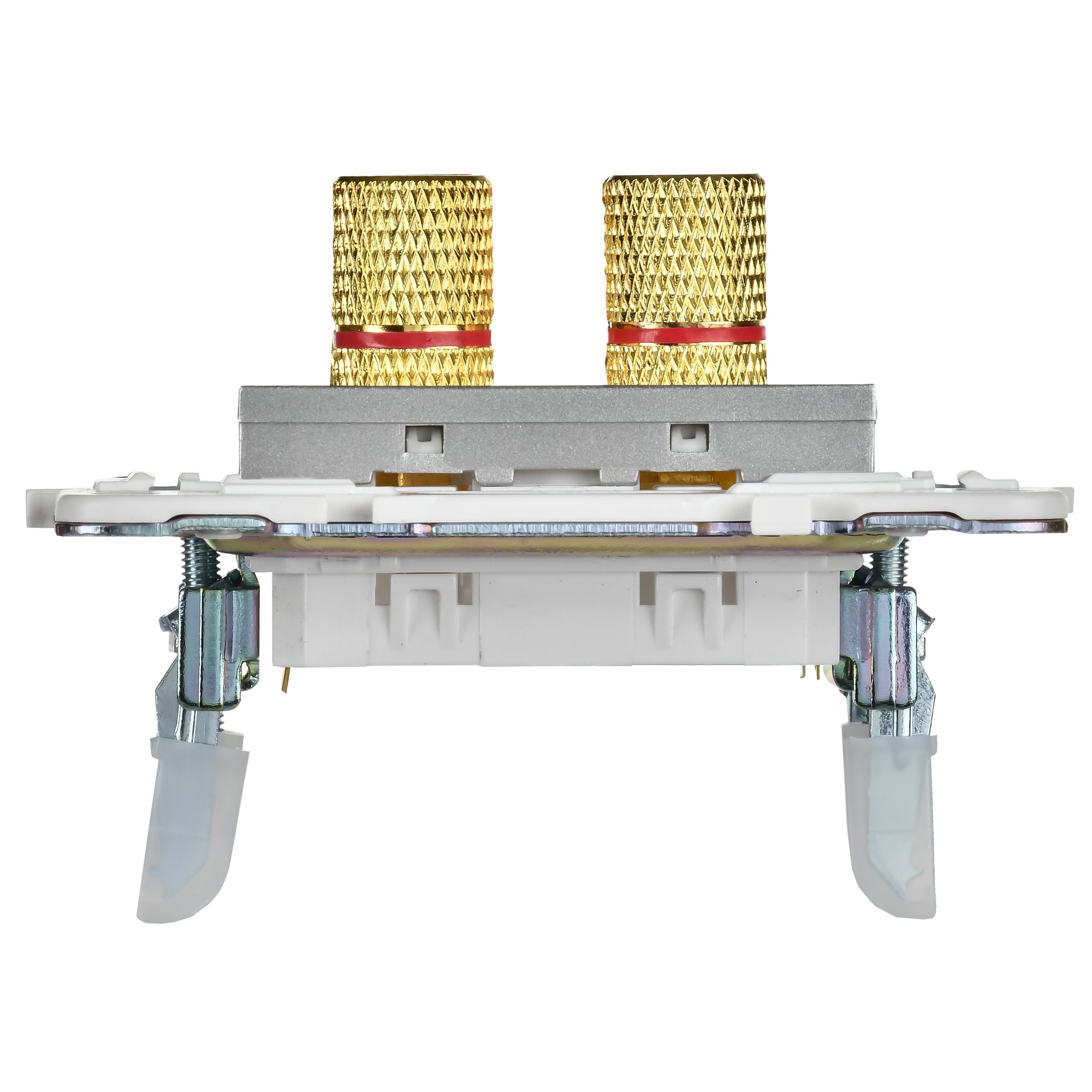             SKANDY Аудиорезетка 4-орынды SK-A01S күміс IEK    