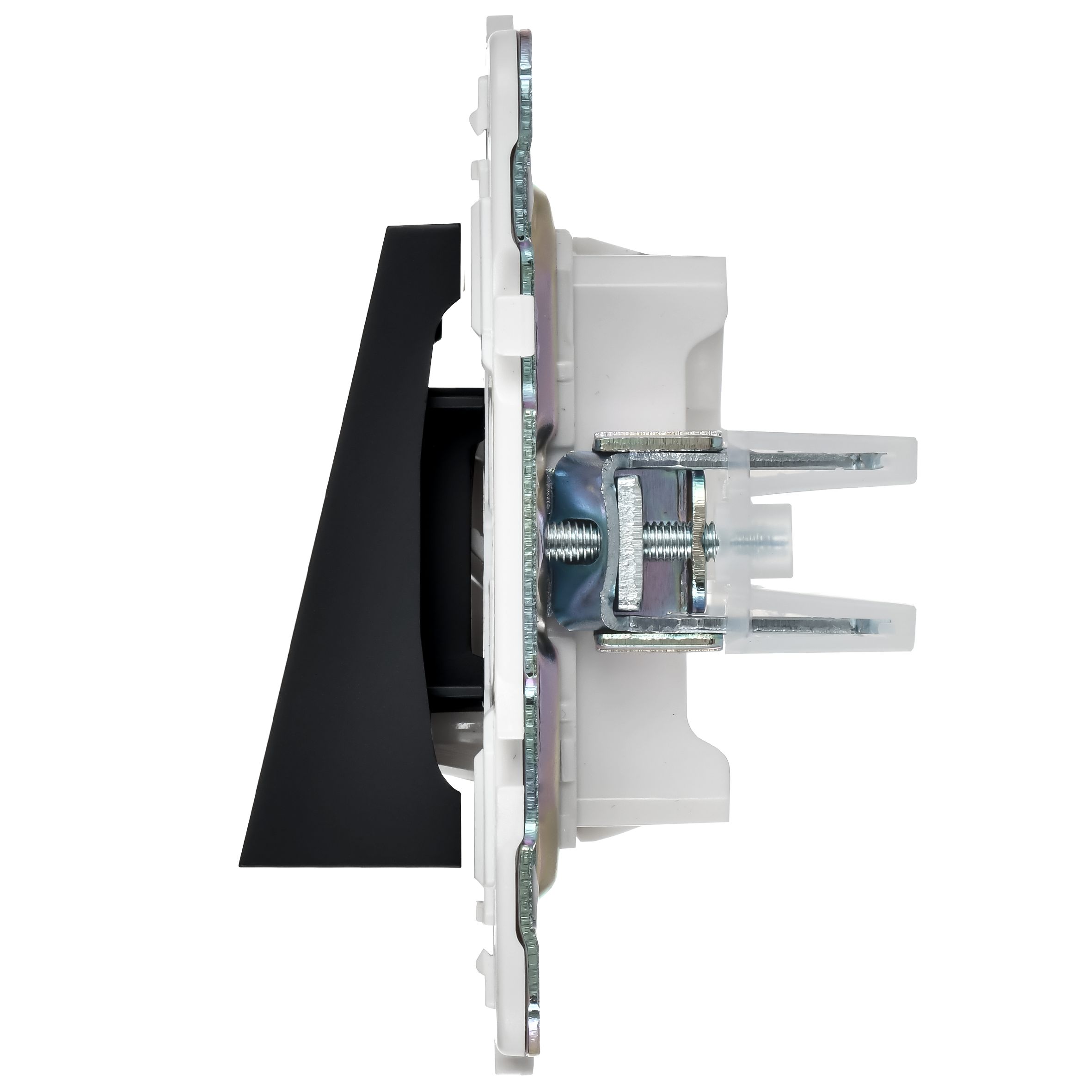             SKANDY Кабель шықпасы SK-O01Bl қара IEK    