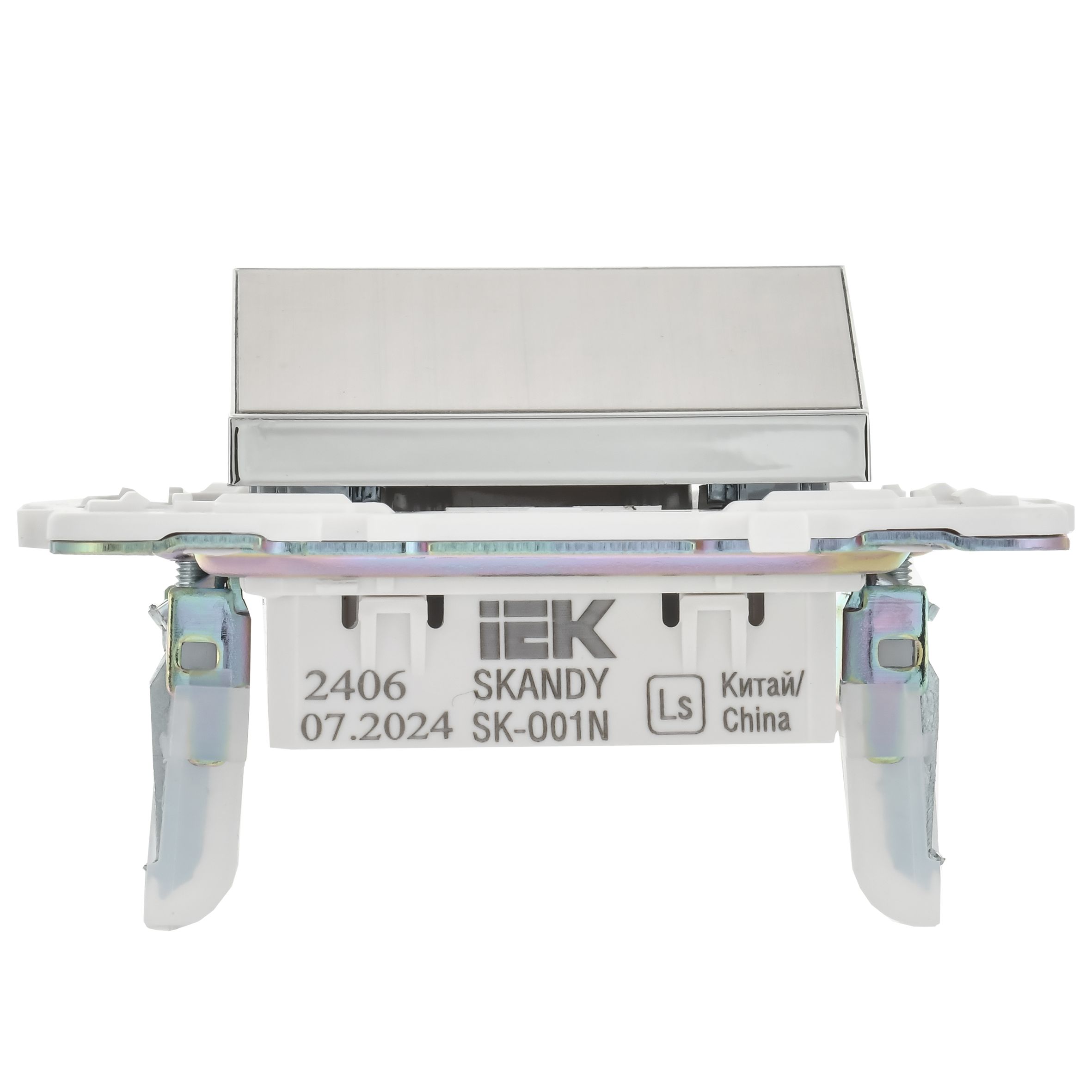             SKANDY Кабель шықпасы SK-O01N металл никель IEK    