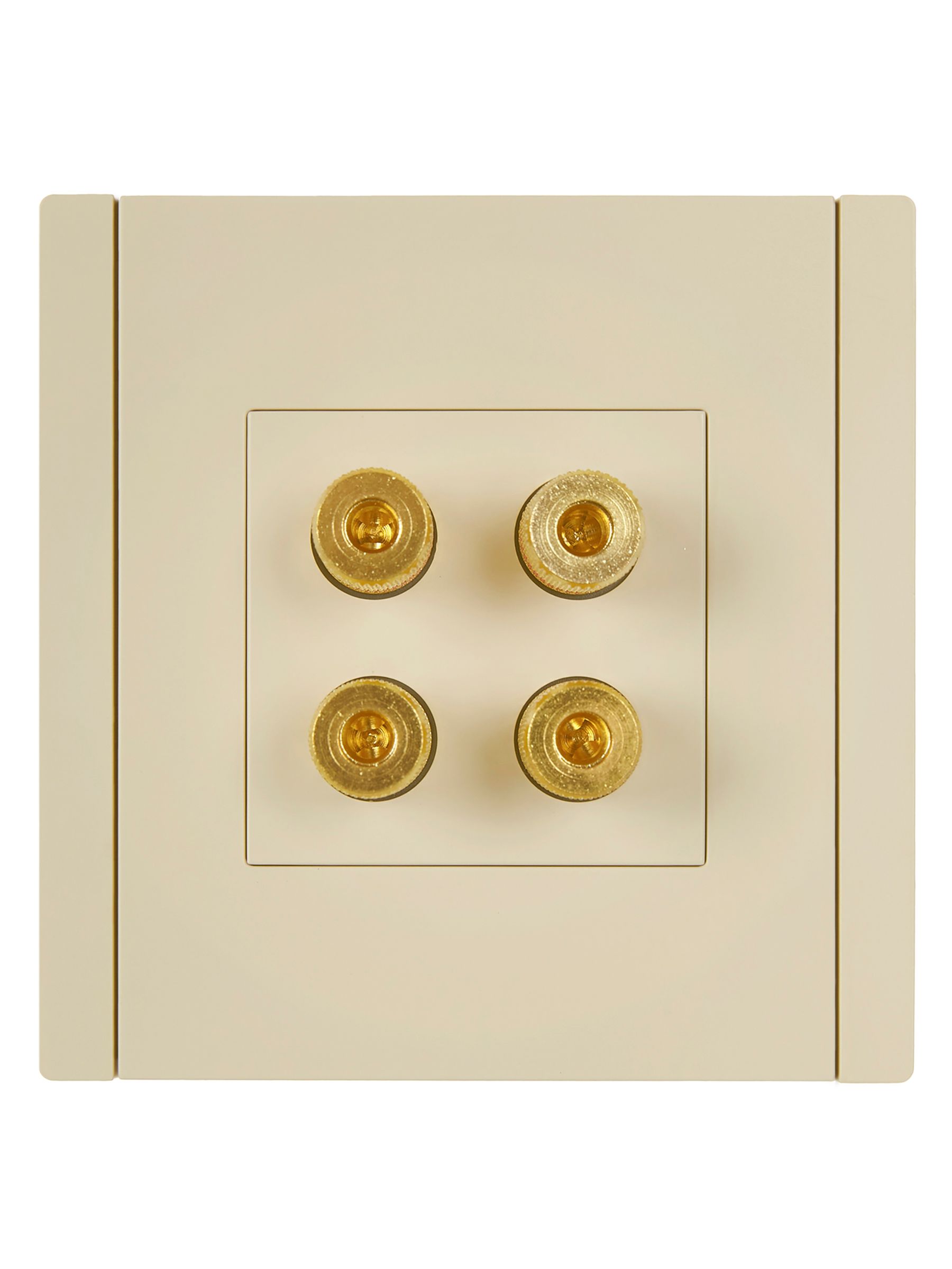             FORTE&PIANO Аудиорозетка 4-орынды FP439 ваниль IEK    