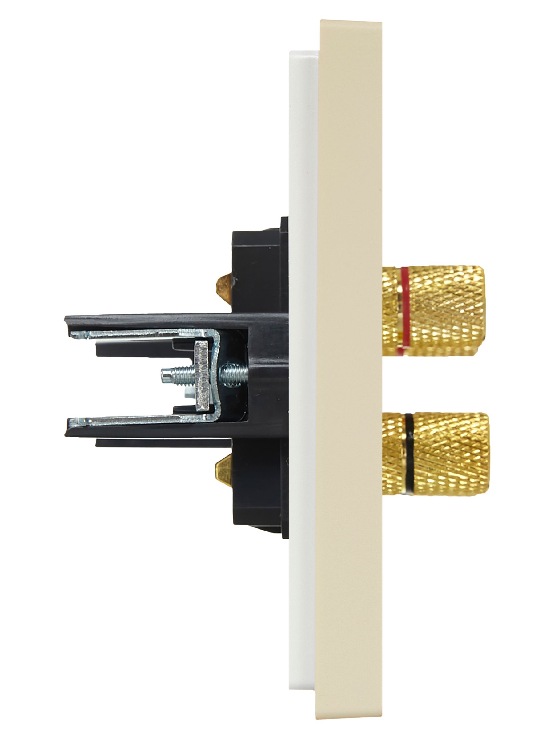             FORTE&PIANO Аудиорозетка 4-орынды FP439 ваниль IEK    