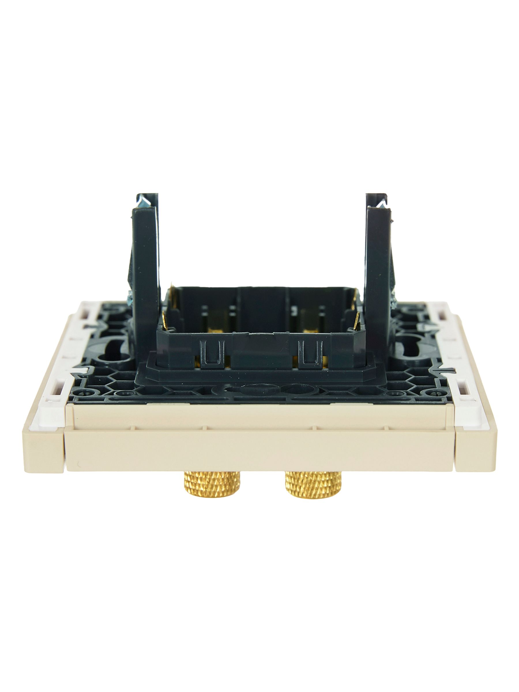             FORTE&PIANO Аудиорозетка 4-орынды FP439 ваниль IEK    