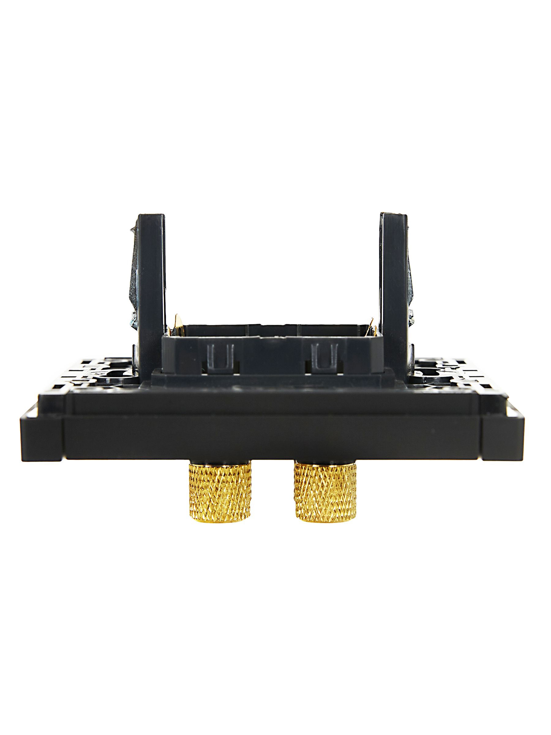             FORTE&PIANO Аудиорозетка 4-орынды FP139 қара IEK    