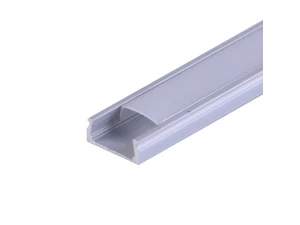Комплект накладного алюминиевого профиля с рассеивателем, 15х6мм, 2м REXANT, 146-400