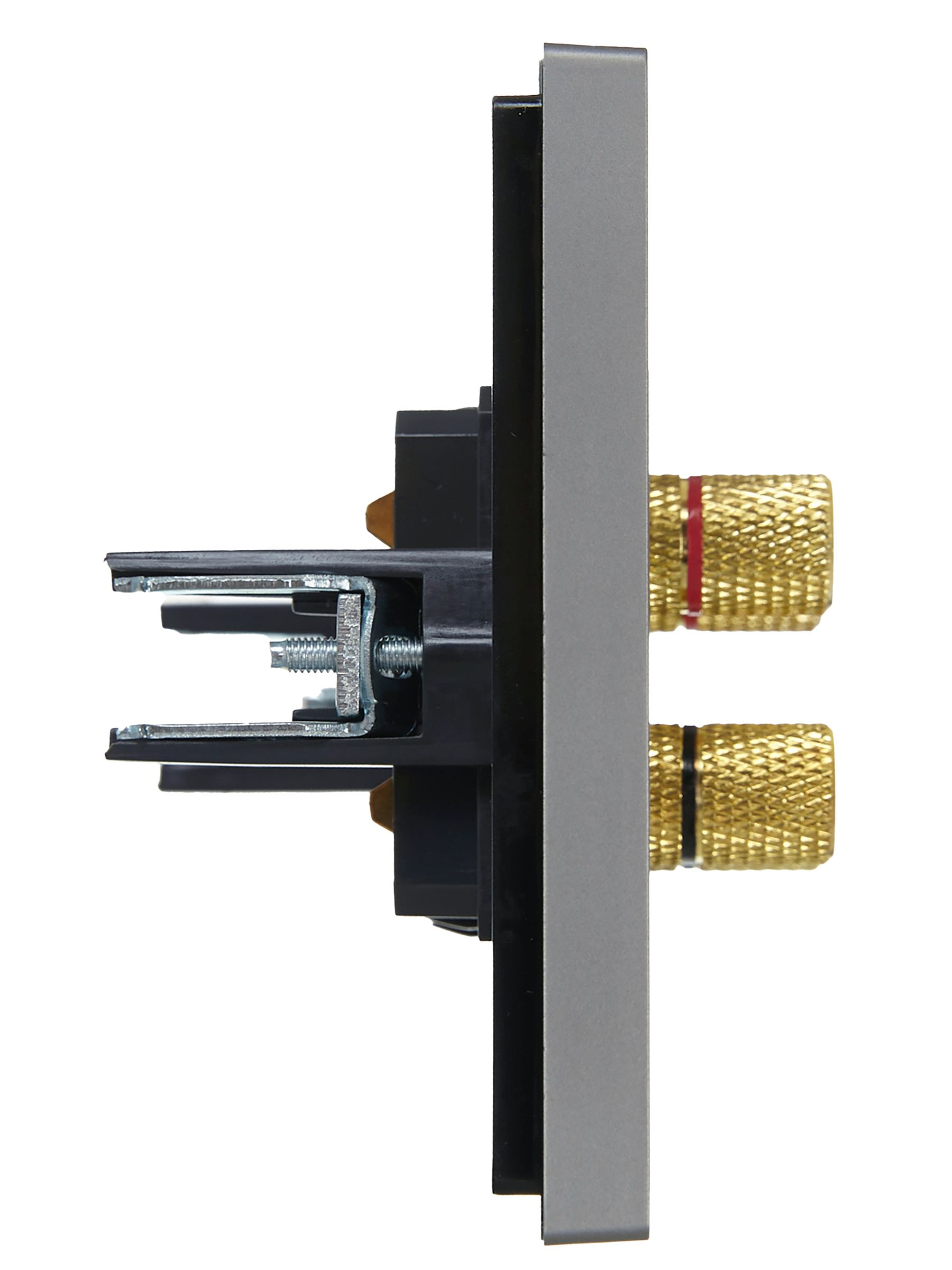             FORTE&PIANO Аудиорозетка 4-орынды FP539 сталь IEK    