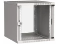             ITK Қабырғалы шкафы LINEA WE 12U 600х600мм шыны есік, сұр    