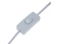             Шамшырақ, сәндік, адам, күміс, опалы абажурмен, Е27 REXANT, 603-1036    