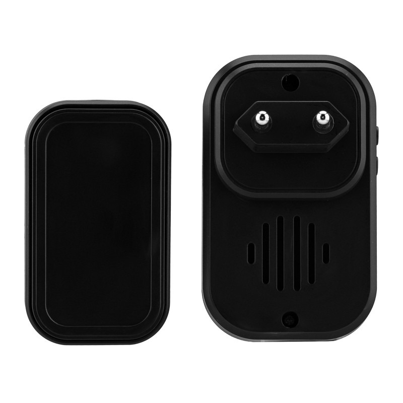            Есік қоңырауы, сымсыз,  кинетикалық 38 әуен 150м IP68 қара REXANT, 73-0004    