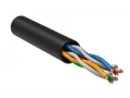             ITK Еспе жұп U/UTP мыс.5E 4х2х24AWG LDPE қара (305м) ИЭК (қаптама)    