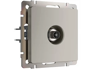 Розетка ТВ оконечная /W1283004 (дымчатый)