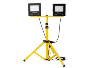 Светодиодный прожектор на штативе 2*50 Вт GLANZEN FAD-0025-2*50