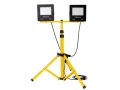             Жаоықдиодты прожектор, штативте 2*50 Вт GLANZEN FAD-0025-2*50    
