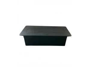 Настольная розетка 2EU+2USB+C Black