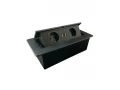 Үстел үсті розеткасы 2EU+2USB+C Black