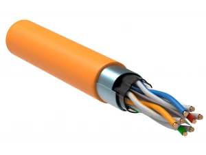 ITK Витая пара F/UTP категория 6 4*2*23AWG LSZH оранжевый (305м) ИЭК