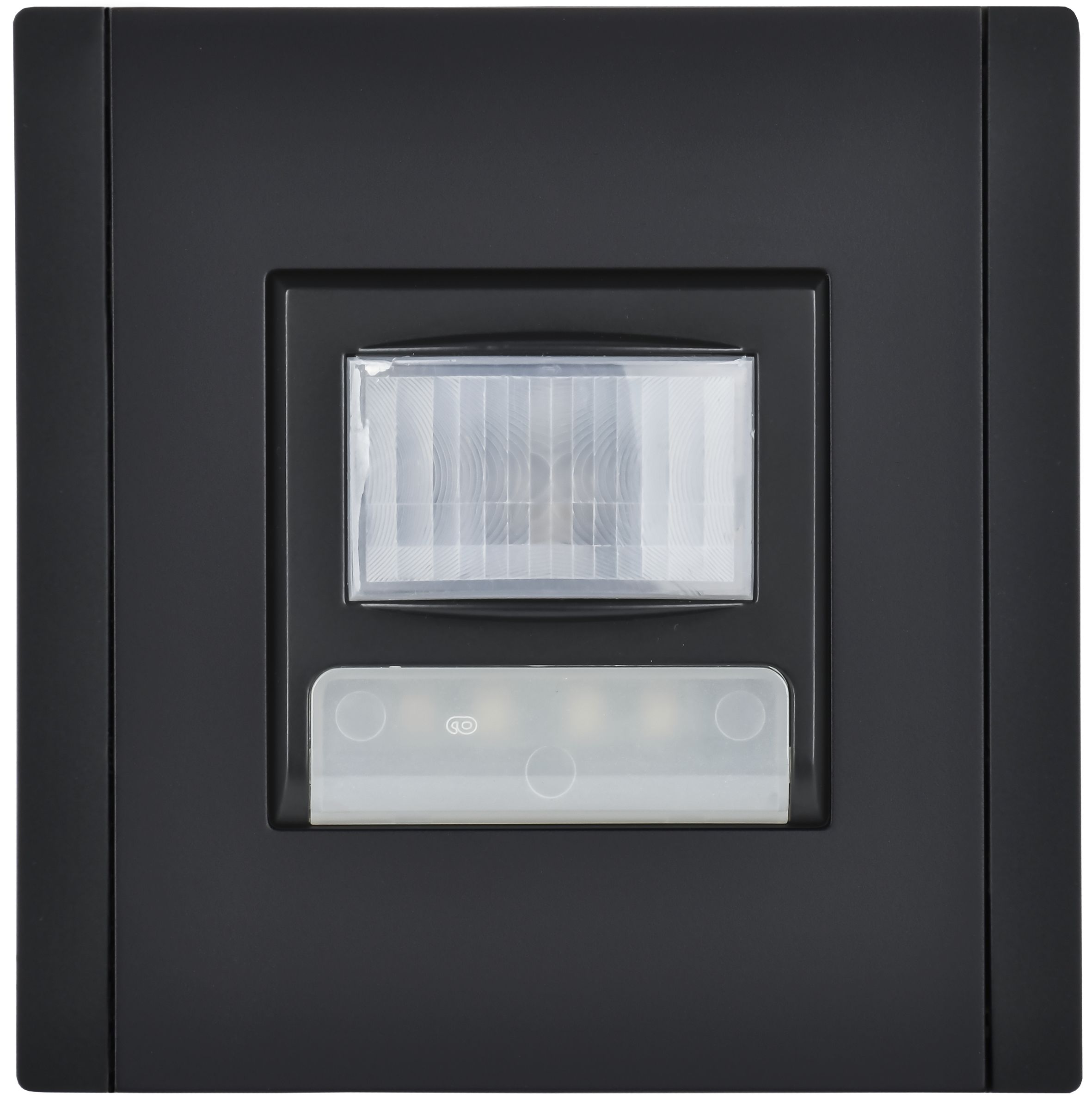             FORTE&PIANO Көмексі жарық LED кіріктірілетін, қозғалыс датчигімен FP156 қара IEK    