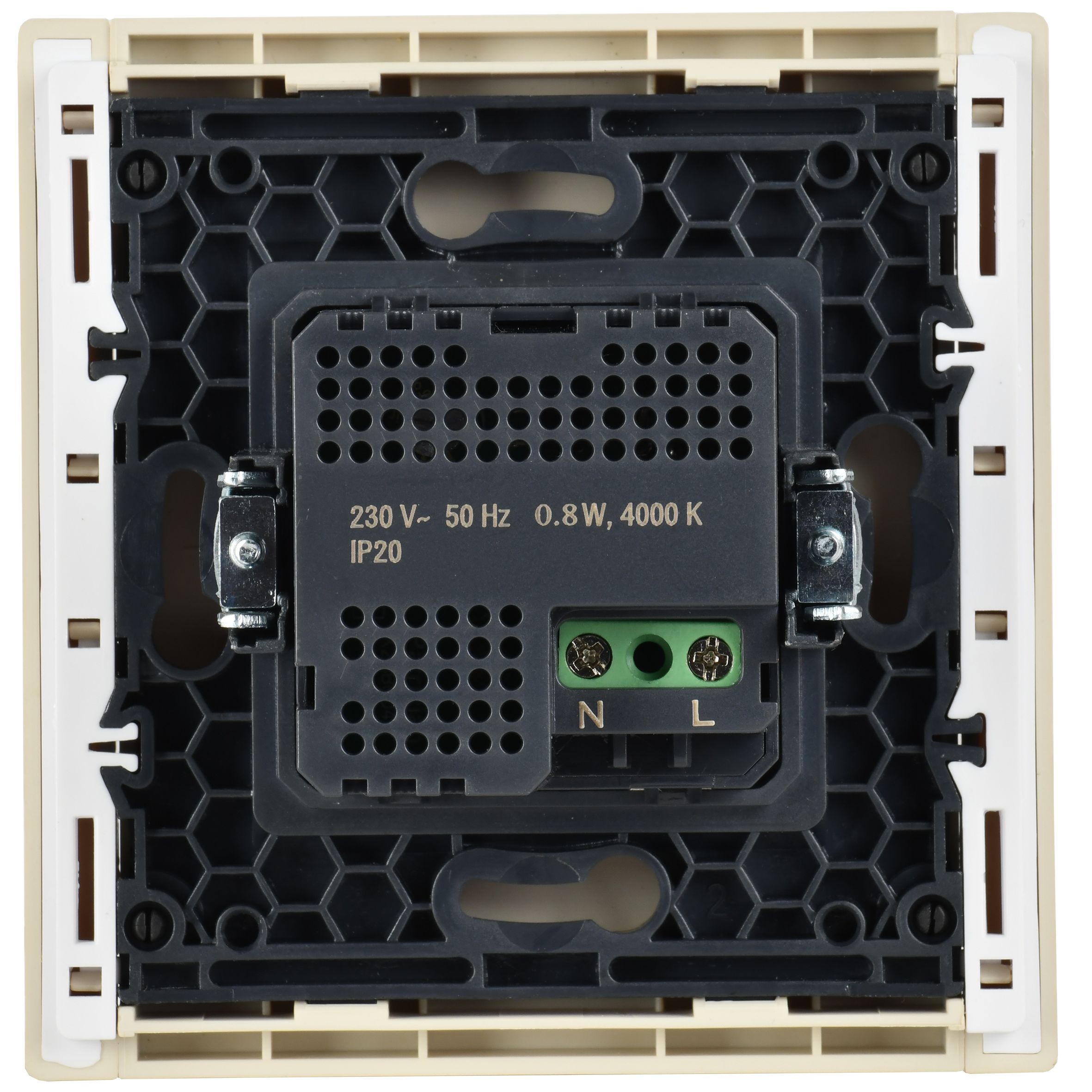             FORTE&PIANO Көмексі жарық LED кіріктірілетін, қозғалыс датчигімен FP456 ваниль IEK    