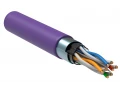 ITK Есулі қосақ F/UTP кат.6 4х2х23AWG solid LSZH жанбайтын (А)-HF күлгін (305м)