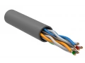             ITK Есулі қосақ U/UTP кат.6 4х2х23AWG LSZH жанбайтын (А)-HF сұр (305м) РФ/Т    