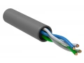             ITK Есулі қосақ U/UTP кат.5E 2х2х24AWG solid PVC сұр (500м)    