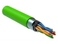 ITK Есулі қосақ F/UTP кат.5E 4x2х24AWG solid LSLTx жанбайтын (А)-LSLTx жасыл (305м)