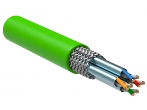 ITK Витая пара S/FTP кат.7 4х2х23AWG solid LSLTx нг(А)-LSLTx зеленый (305м)