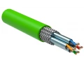 ITK Есулі қосақ S/FTP кат.7 4х2х23AWG solid LSLTx жанбайтын (А)-LSLTx жасыл (305м)