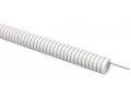             ELASTA Құбыр, гофрленген ПВХ жеңіл d=20мм зондпен, ақ (100м) IEK    
