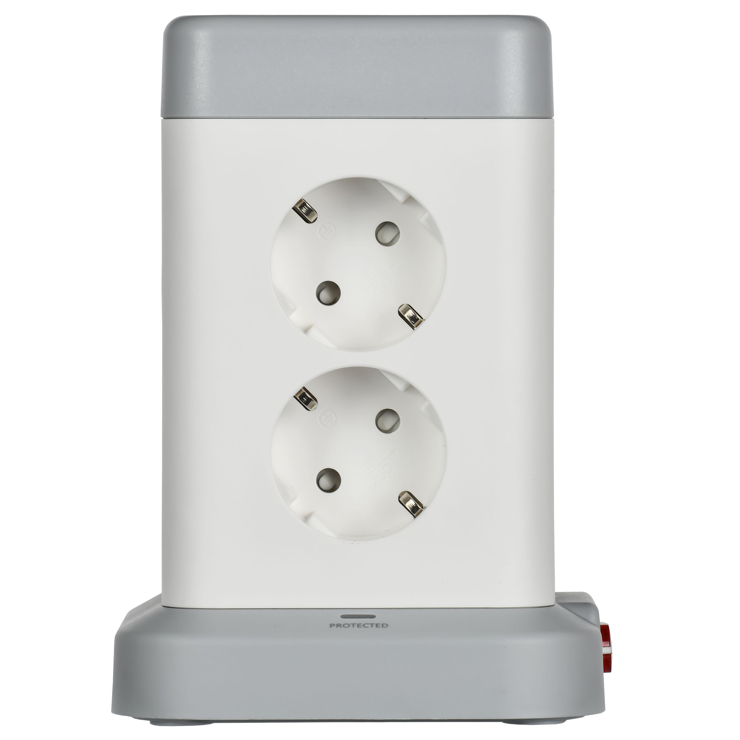             DOMINIC Ұзартқыш У08K 8 нүкте 2P+PE 1,5м 3х1,0мм2 16А/250В USB A+C 20Вт сұр ИЭК    
