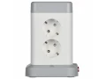 DOMINIC Ұзартқыш У08K 8 нүкте 2P+PE 1,5м 3х1,0мм2 16А/250В USB A+C 20Вт сұр ИЭК