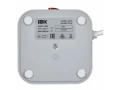 DOMINIC Ұзартқыш У08K 8 нүкте 2P+PE 1,5м 3х1,0мм2 16А/250В USB A+C 20Вт сұр ИЭК