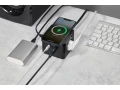             Ұзартқыш, сымсыз зарядтау құрылғысы бар 10Вт У02К 2 нүктелі 2P+PE 1,3м 3х1,0мм2 16А/250В USB A+C қара ИЭК    