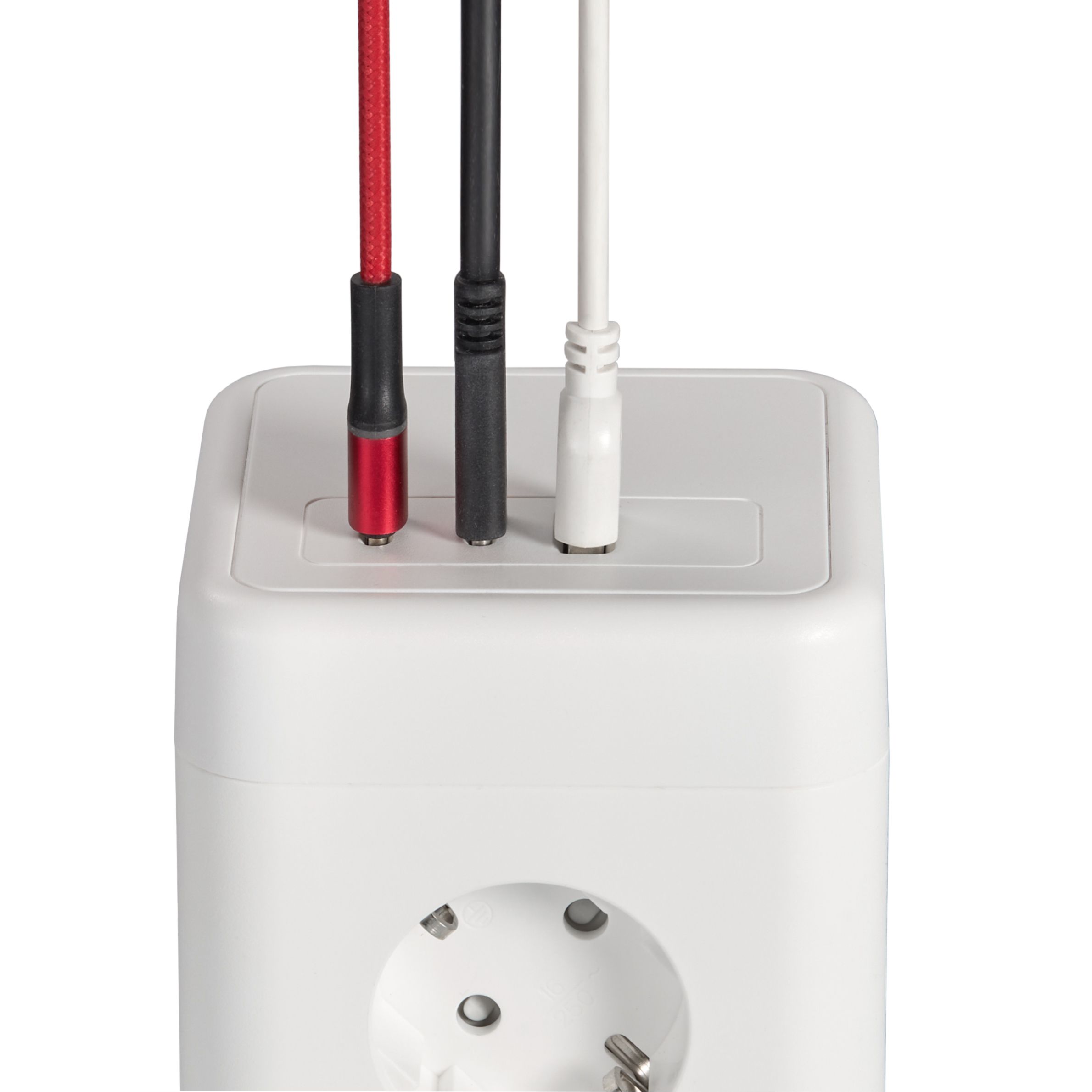             DOMINIC Ұзартқыш У08K 8 нүкте 2P+PE 1,5м 3х1,0мм2 16А/250В USB A+C 20Вт ақ ИЭК    