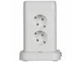             DOMINIC Ұзартқыш У08K 8 нүкте 2P+PE 1,5м 3х1,0мм2 16А/250В USB A+C 20Вт ақ ИЭК    