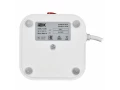            DOMINIC Ұзартқыш У08K 8 нүкте 2P+PE 1,5м 3х1,0мм2 16А/250В USB A+C 20Вт ақ ИЭК    