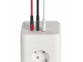             DOMINIC Ұзартқыш У08K 8 нүкте 2P+PE 1,5м 3х1,0мм2 16А/250В USB A+C 20Вт ақ ИЭК    