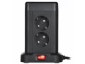             DOMINIC Ұзартқыш У08K 8 нүкте 2P+PE 1,5м 3х1,0мм2 16А/250В USB A+C 20Вт қара ИЭК    