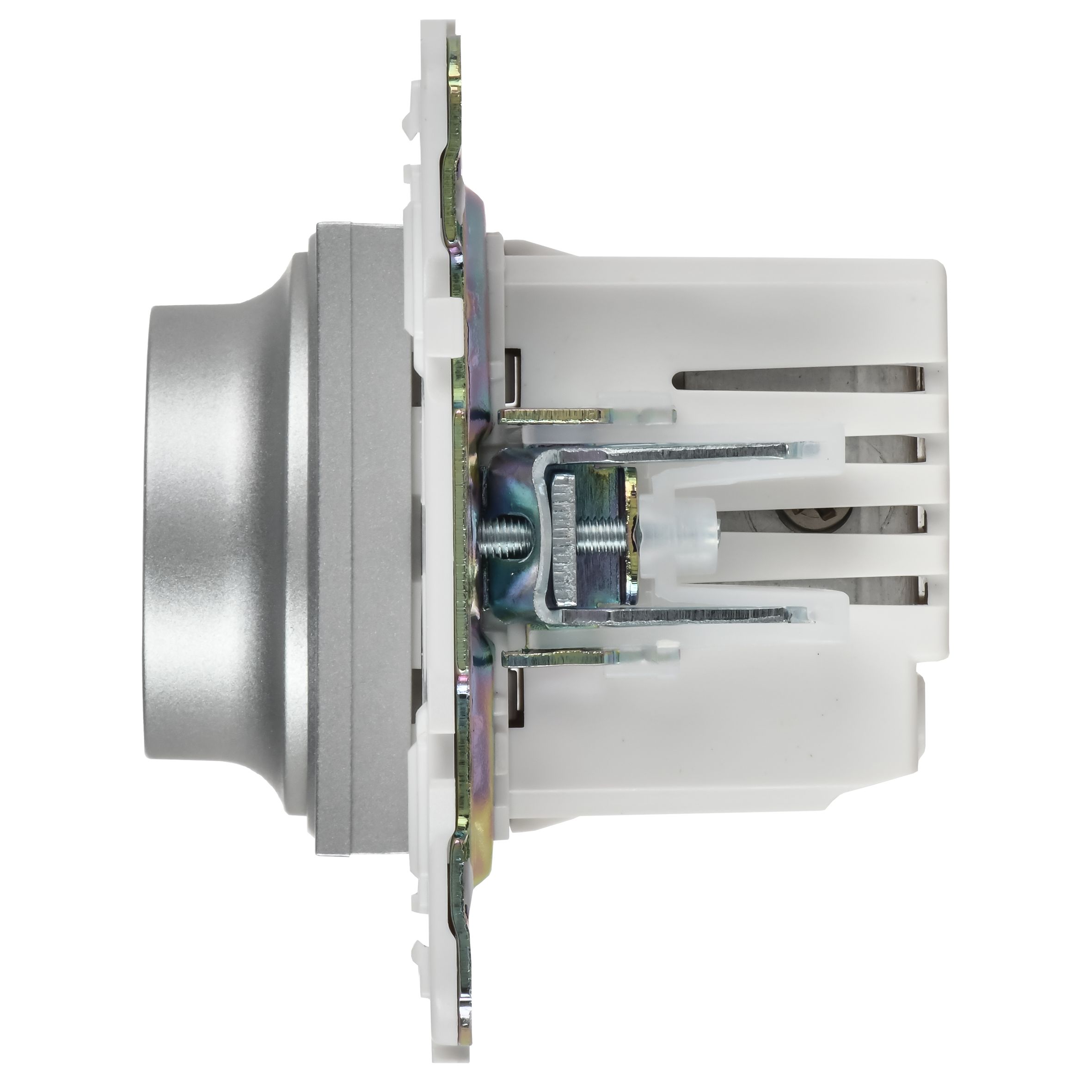             SKANDY Жарық реттегіш, айналмалы 600Вт SK-D01S күміс IEK    