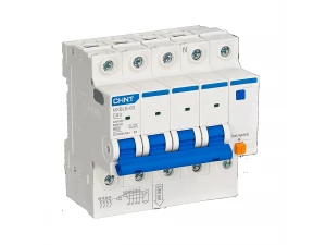 Автоматический выключатель дифферен. тока NXBLE-63YH 3P+N C32 30mA тип AC, 6kA (R) (CHINT) 539865