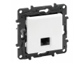             Розетка ақпараттық, жалғыз RJ45 Кат.6a UTP ақ NILOE STEP 863167    
