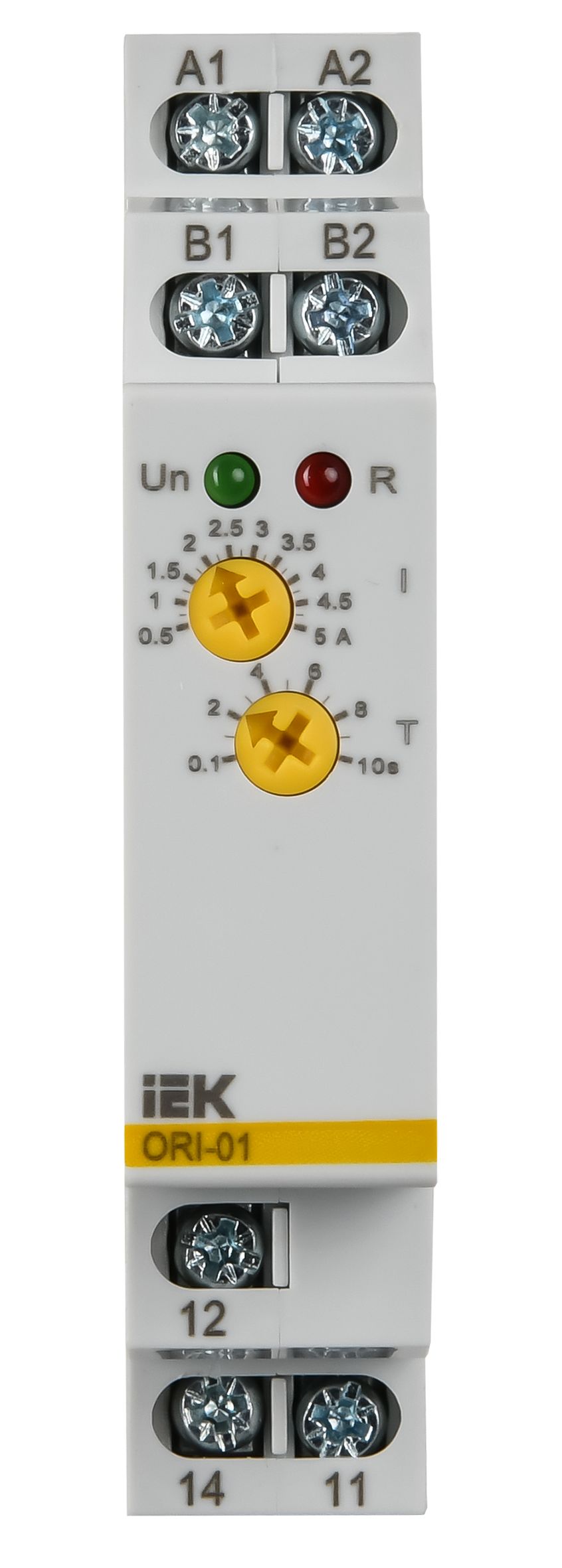             Тоқты бақылау релесі ORI 0,5-5А 24-240В AC/24В DC IEK    